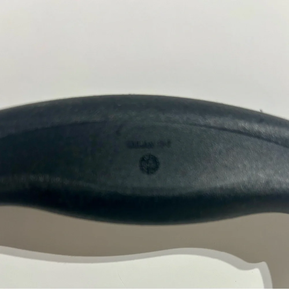 Pampered Chef Crinkle Cutter w/ Blade Plastic Cover Stainless Nylon Black #1089